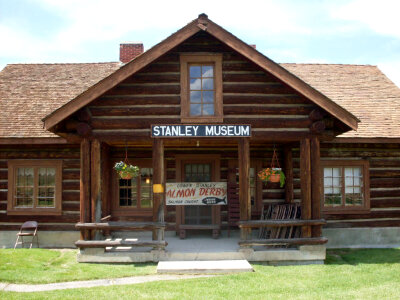 Log Cabin Museum in Stanley, Idaho photo