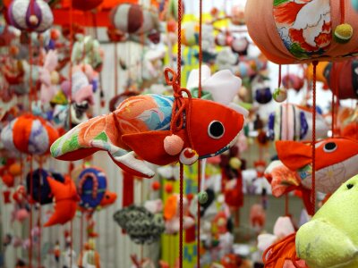 Japanese toy display photo