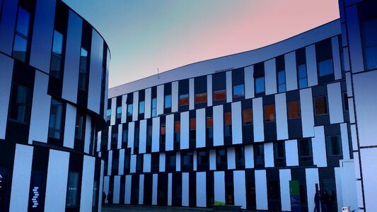 Modern window facade