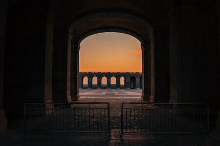Palace Cloisters in the Evening