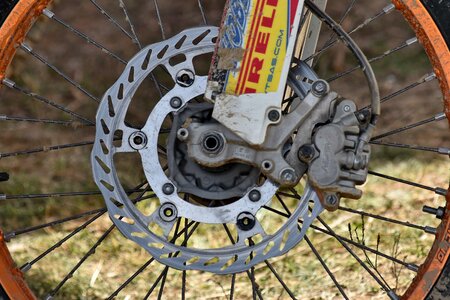 Brake modern motorbike
