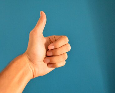 Thumbs Up Hand photo