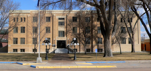 Grant County courthouse in Ulysses, Kansas photo