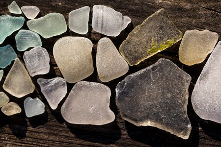Amorphous solids ground roughed up