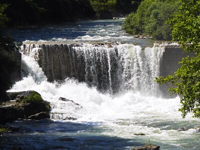 Cascade forest landscape