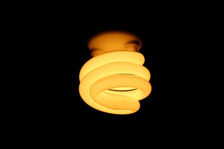 Lamp lighting energiesparlampe photo