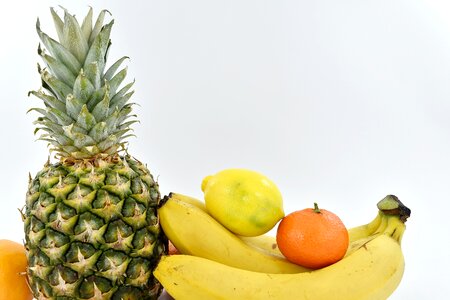 Banana lemon tangerine photo