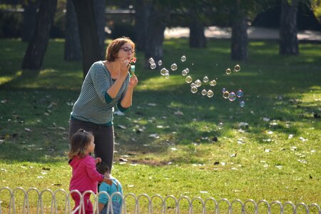 Children enjoyment family