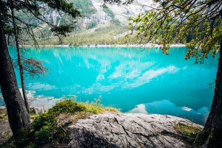 Blue Mountain Lake Reflection