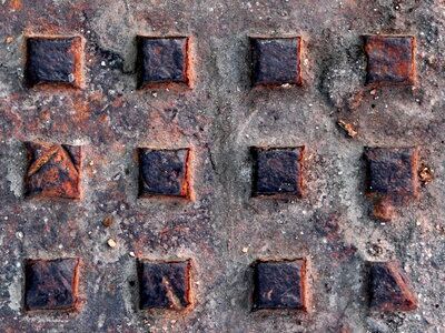 Metal rust texture