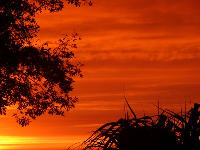 Sunset sky abendstimmung