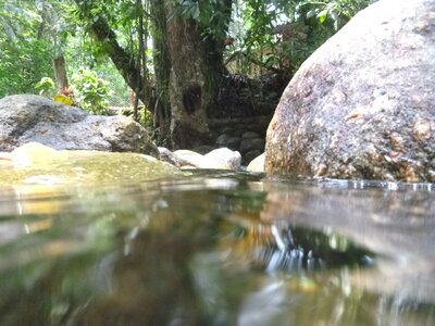 Nature stone water photo