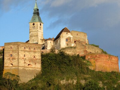 Castle wall austria fortress photo