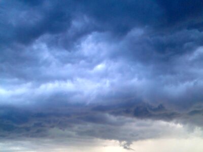 Cloud thunderstorm storm clouds photo