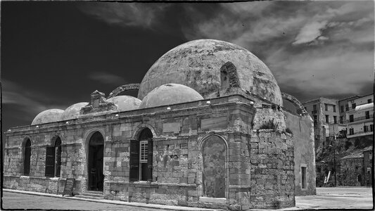 Greece black and white summer vacation