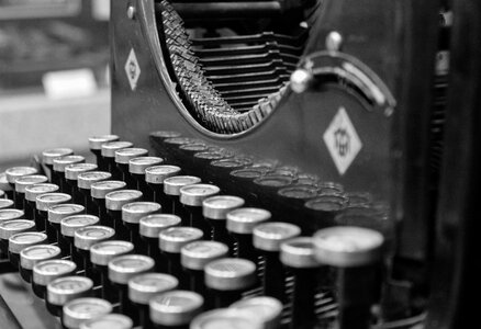 Vintage oldschool black and white