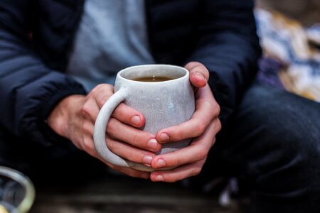 Grey Coffee Mug