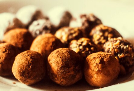Sweet delicious nuts photo