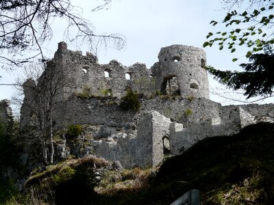 Stone building knight's castle