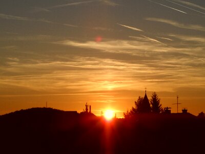 Twilight nature reddish photo