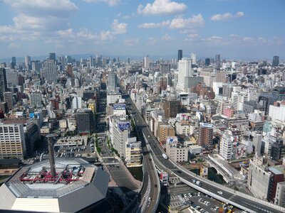 Modern japanese urban photo