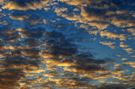 Cloud cover cloud the height of the photo