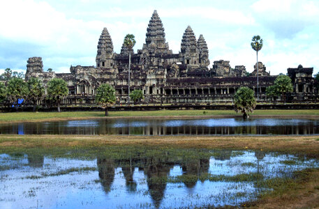 Angkor Wat in Cambodia photo