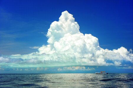 Clouds marine ocean