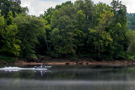 People fishing on the Cumberland River Tailwater-3