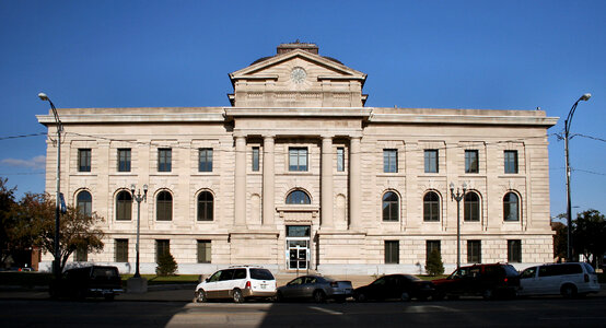 Miami County courthouse in Peru, Indiana photo