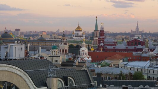 Russia center roof