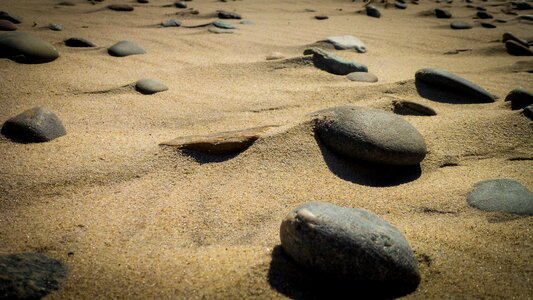 Sand ocean summer photo