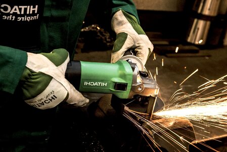 Gloves industry working