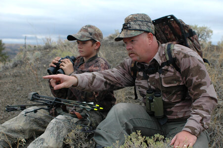 Hunting at the refuge photo