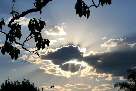 Bright shiny light rays