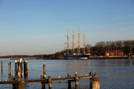 Water ship travemünde photo