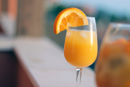 Glass of Orange Juice photo