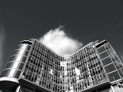 Architecture beautiful photo black and white