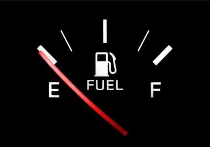 Gauge empty full