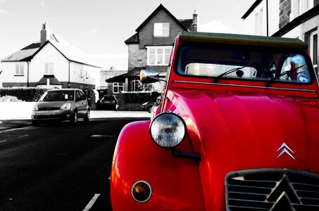 Street citroen old