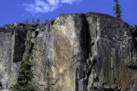 Large Rockface on the Cameron Falls Trail photo