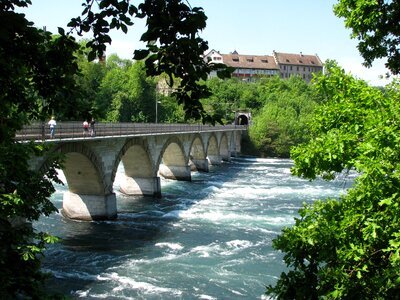 Waterfall rhine switzerland photo