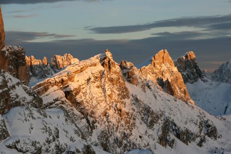 South Tirol, Dolomiten mountains view, Italian Alps photo