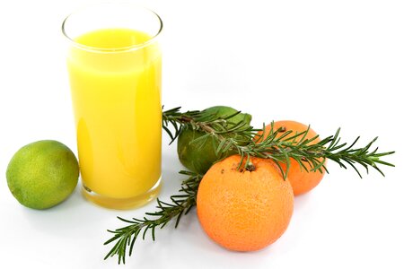 Juice tangerine vitamin photo