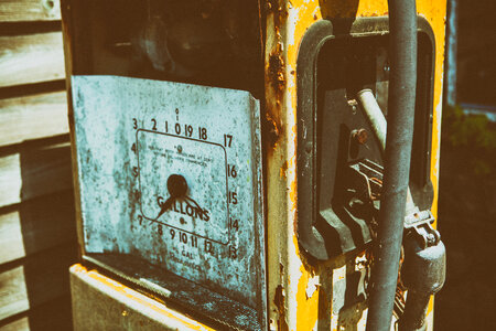 Old Gas Pump photo