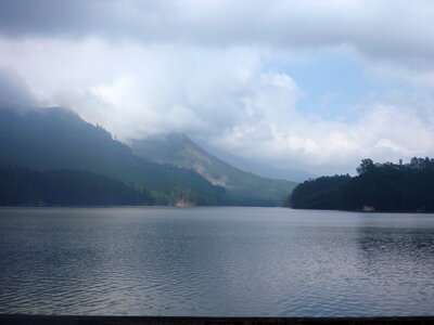 Beautiful Calm Serene Lake photo