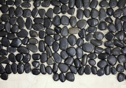 Black reflection sand