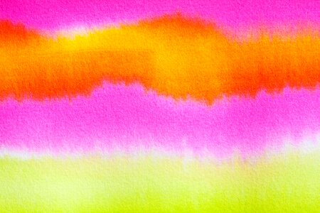 Painting technique soluble in water not opaque