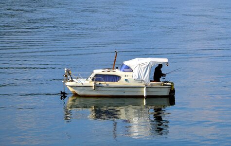 Boat fishing fishing boat photo