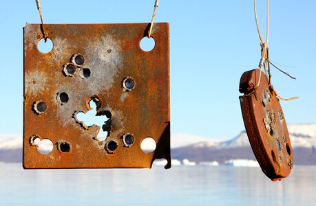 Flange iron rust
